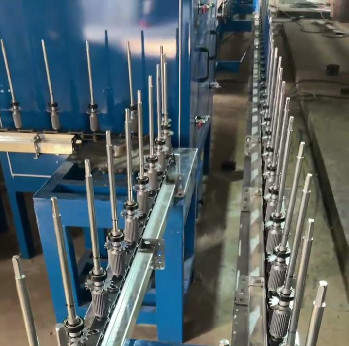 Benzin ve Dizel Filtre Otomatik Elektrostatik Toz Boya Hattı L12m