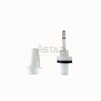 1008257 1008258 Yuvarlak nozel Tam NS09 toz kaplama yedek parçaları