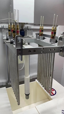 PLC kontrollü Elektrostatik Toz Boya Hattı Otomatik geri kazanım Toz Tedarik Merkezi