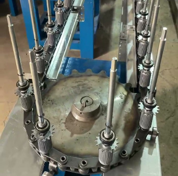 Benzin ve Dizel Filtre Otomatik Elektrostatik Toz Boya Hattı L12m