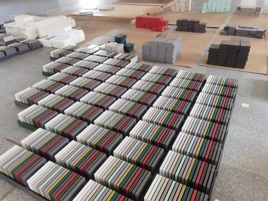 Ahşap Plaka Ahşap Mobilya Mdf için 40m / Saat Otomatik Toz Boya Hattı