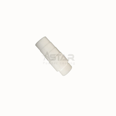 357944 Beyaz Renkli Büyük PTFE Venturi Boru GEMA Geri Kazanma Toz Enjektörü İçin