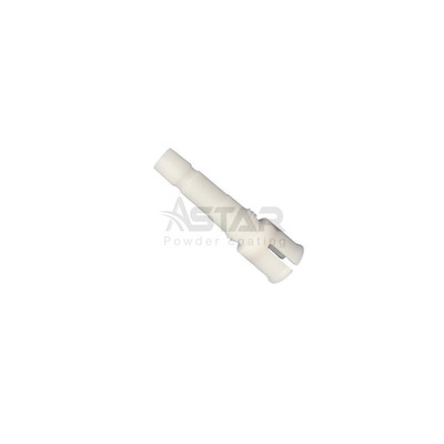 PTFE malzemesi Standart Boyut Nordson uyumlu toz kaplama yedek parçaları