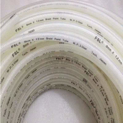 Beyaz aşınmaya dayanıklı yapışmaz toz kaplama hortumu