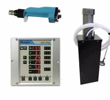 Otomatik Su Temelli Boya Elektrostatik püskürtme tabancası BSD-3026 Elektrostatik Jeneratör ve Delek Pompa Set