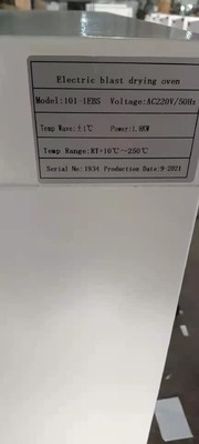 1.8KW Elektrikli patlama kurutma fırını Endüstriyel sabit sıcaklık