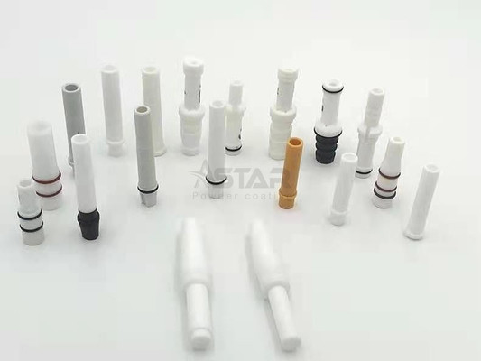 ISO9001 PTFE PTFE Toz kaplama yedek parçaları ekler