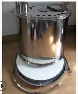 PH150D-24-D paslanmaz çelik yuvarlak hopper geri dönüştürülmüş toz kaplama OEM özelleştirilebilir