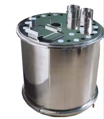 PH150D-24-D paslanmaz çelik yuvarlak hopper geri dönüştürülmüş toz kaplama OEM özelleştirilebilir