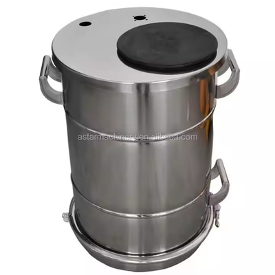 PH150D-24-D paslanmaz çelik yuvarlak hopper geri dönüştürülmüş toz kaplama OEM özelleştirilebilir