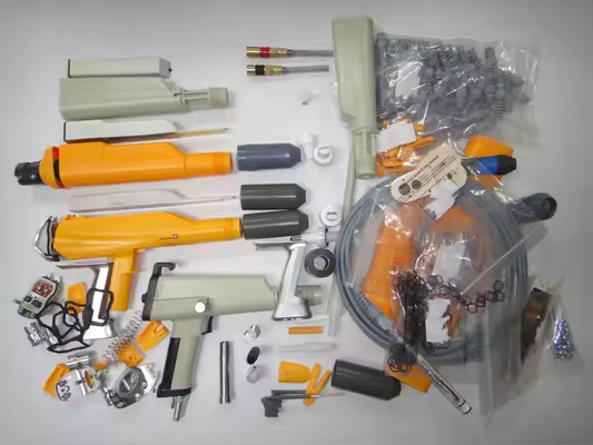 Özel Elektrostatik Toz Kaplama püskürtme tabancası Eğlenmiş OEM Tasarımı Endüstriyel Toz Kaplama Makinesi Çeşitli