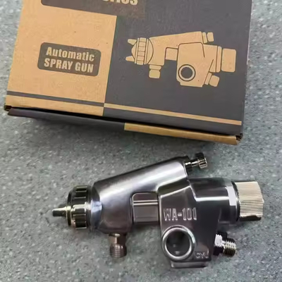 WA-101 Yüksek atomlaşma Pnömatik püskürtme tabancası Otomatik üst örtü Otomobil metal tabakası için Yüksek Güçlü püskürtme tabancaları