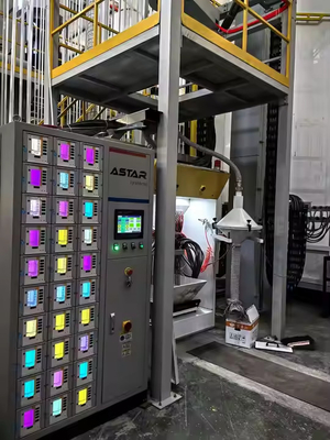 ASTAR Akıllı Kontrol Üstatı PLC Kontrol Toz Kaplama Kabinesi Yüksek Teknoloji Boya Ekipmanı