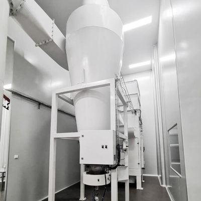 Horizontal Sheet Metal Parts Powder Spraying Coating Line