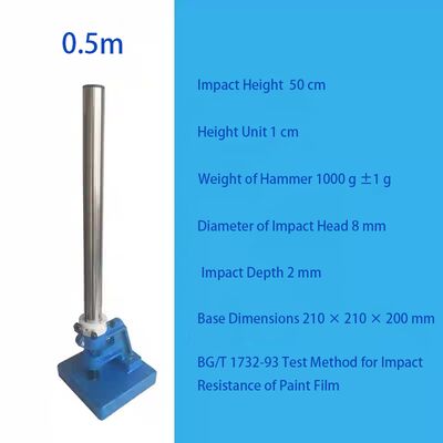 Boya Filmi Darbe Test Cihazı / Düşen Çekiç Darbe Test Cihazı - Metal Kaplama Boya Darbe Direnci Test Cihazı (Gb/T 1732)