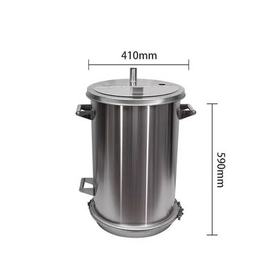 Paslanmaz Çelik Akışkan Toz Boya Makinesi Hunisi