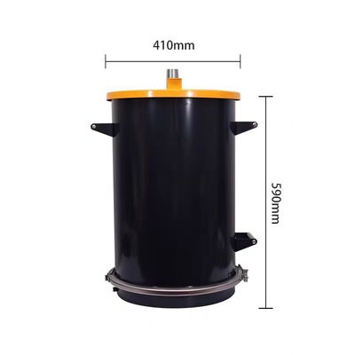 Paslanmaz Çelik Akışkan Toz Boya Makinesi Hunisi