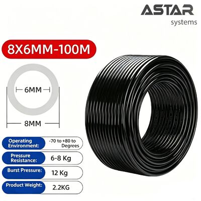 Upe korozyona dayanıklı boya borusu 6*4mm 8*5mm 8*6mm