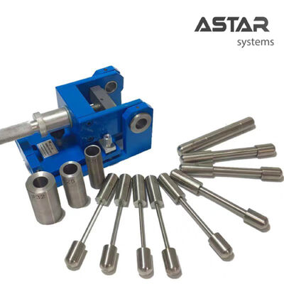 Qty-32 Cylindrical Mandrel Bend Tester / Paint Film Cylindrical Bending Test Instrument