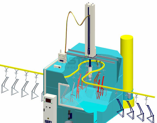 Disk Elektrostatik Toz Boya Hattı, Elektrostatik Sıvı Boyama Ekipmanları