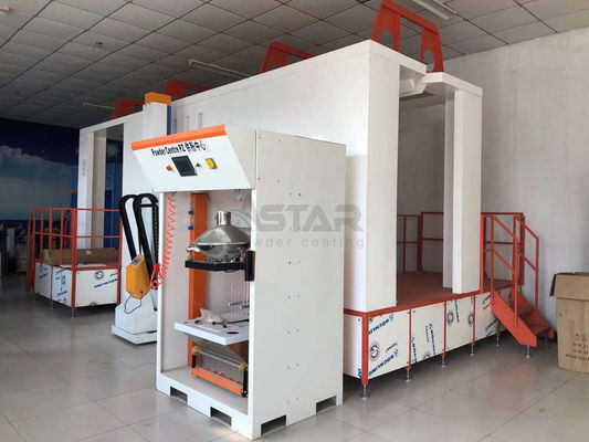 Siklon Geri Kazanım Elektrostatik Toz Boya Kabini