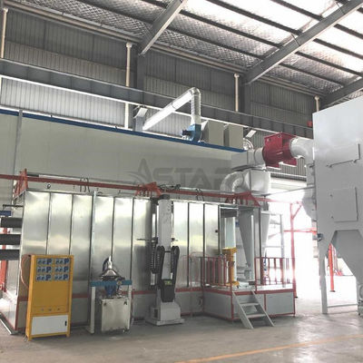Elektrostatik Toz Boya Püskürtme Kabini Otomatik Patlama Kurtarma Koruması