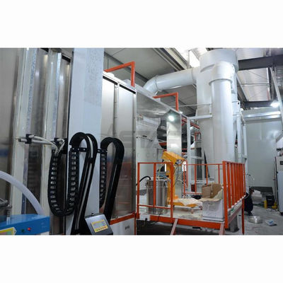Elektrostatik Toz Boya Püskürtme Kabini Otomatik Patlama Kurtarma Koruması