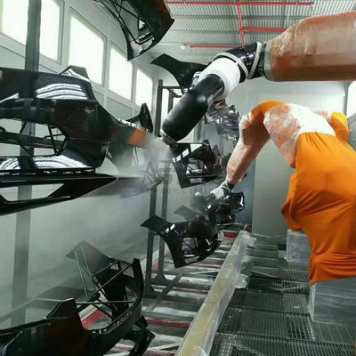 Otomobil Tampon Otomatik 6 Eksen Sprey Boyama Robotu