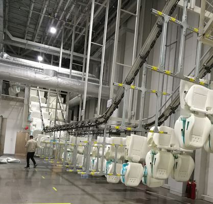 Otomobil Koltuğu Tutkalı Elektrostatik Toz Boya Hattı