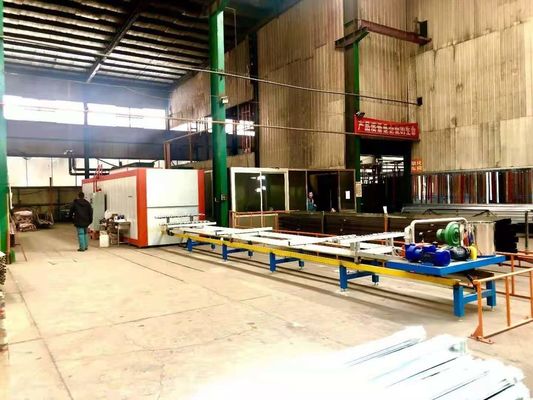 Otomatik Tahıl Isı Ahşap Transfer Ekipmanları 7.5KW Alüminyum
