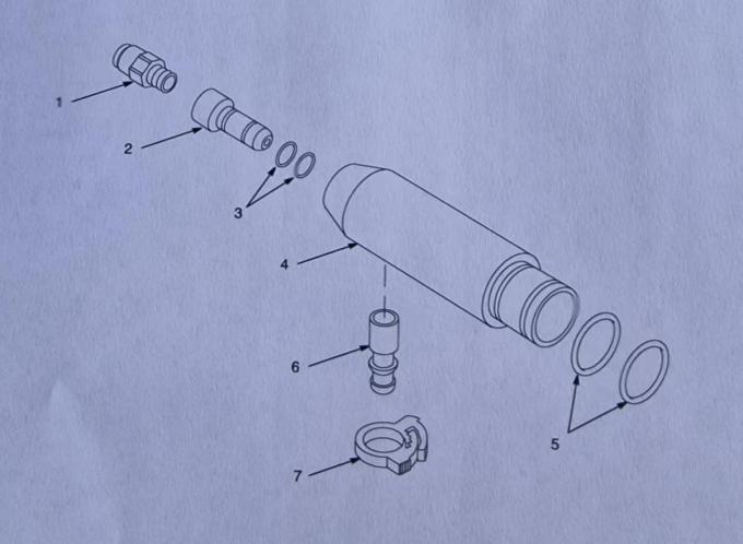631271 Tribomatic II Toz Kaplama Makinesi Tam Difüzör Poli Toz Kaplama Silahı Yedek Parçalar Özel OEM Destek 1