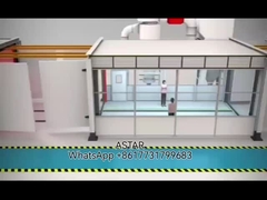 Sıcak satış Elektostatik toz boya kabini ve hattı