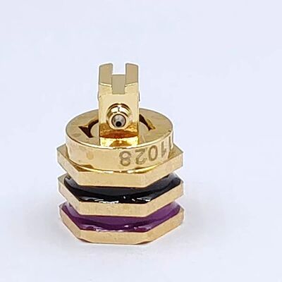 1011028 Değiştirme Tek delikli nozel, sıcak erimiş yapıştırıcı tabancası için 0,71 mm